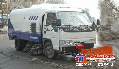 程力威路麵推雪多功能清掃車出售