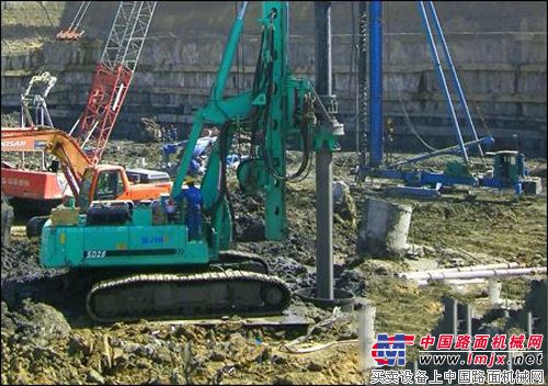 上海金泰SD28鑽機西南建設再顯身手