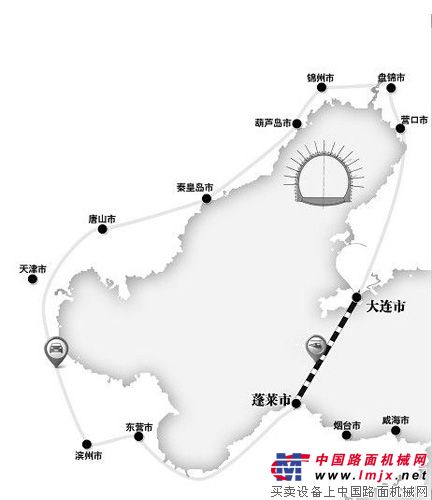 從大連到煙台最多隻需要40分鍾