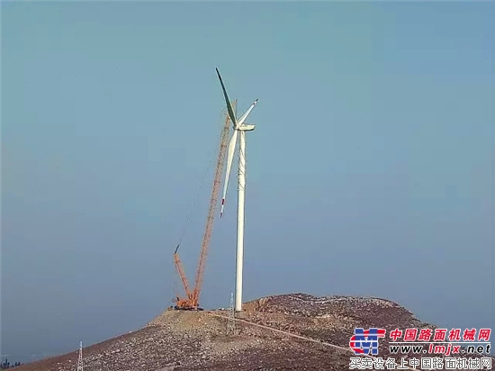 獻禮十九大∣見證徐工大噸位履帶起重機風電吊裝英姿