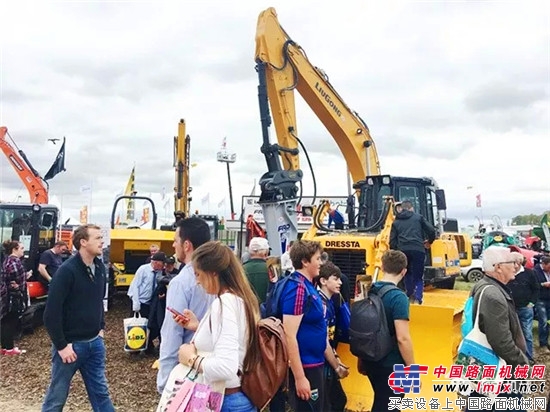 柳工品牌闪耀爱尔兰全国农耕竞赛 National Ploughing Championships展会