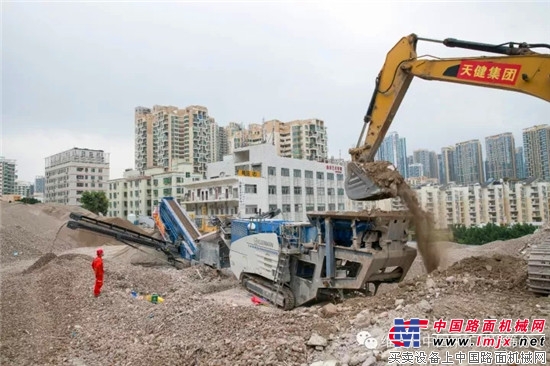 央視聚焦克磊镘碎石再生利用技術在深圳羅湖棚改項目的成功應用