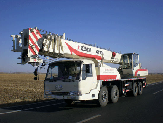 撫挖QY40F全液壓汽車起重機