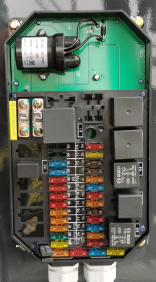 【多圖】柳工CLG6622E單鋼輪壓路機集中控製盒細節圖_高清圖