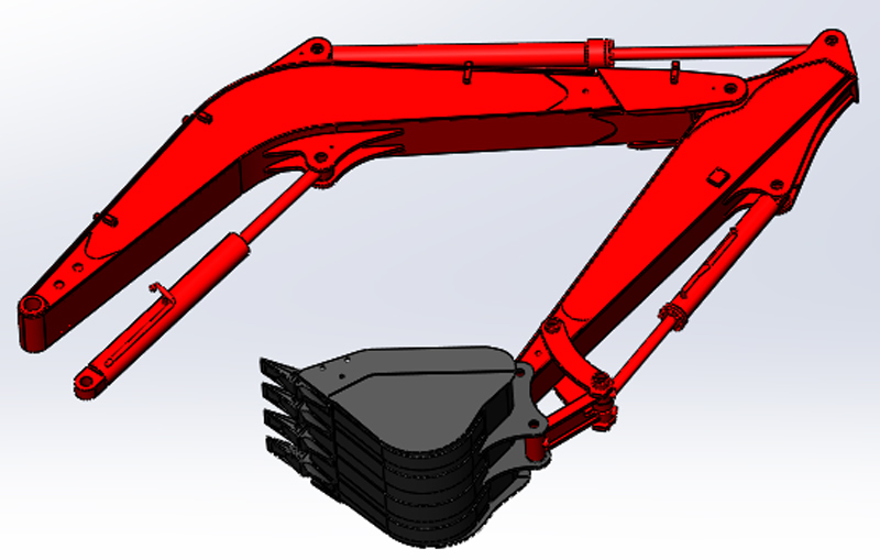 【多圖】晉工JGM9100LNZ-10輪式挖掘機結構件細節圖_高清圖