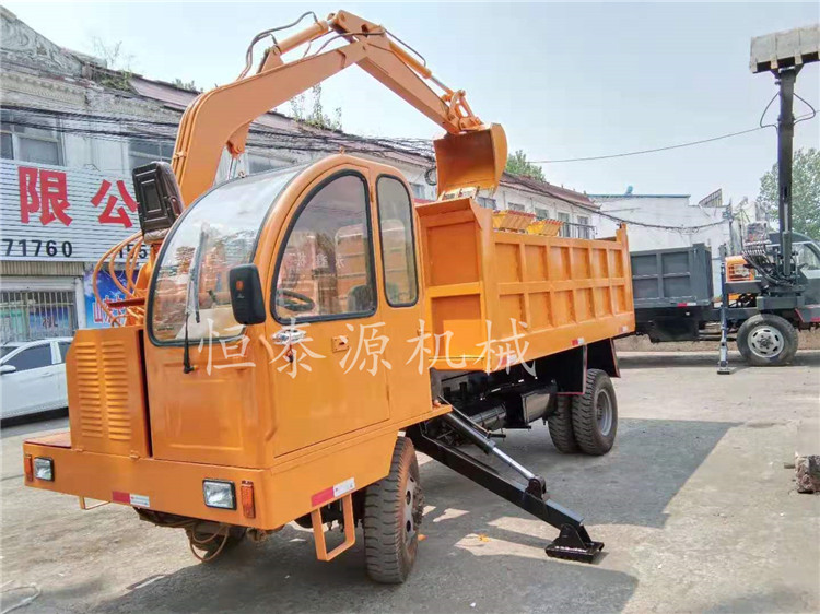 農用隨車挖多少錢 小型後驅8噸自製四不像隨車鉤機 大型自裝自卸車