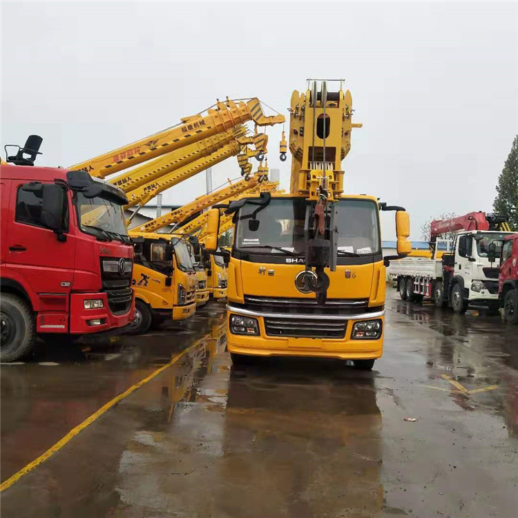 16噸吊車 陝汽吊車 藍牌汽車吊