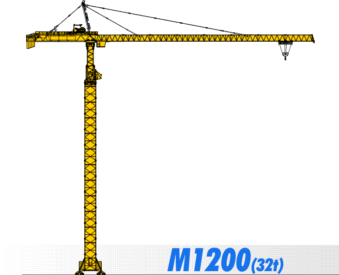 川建 M1200（32t） 水平臂塔式起重機