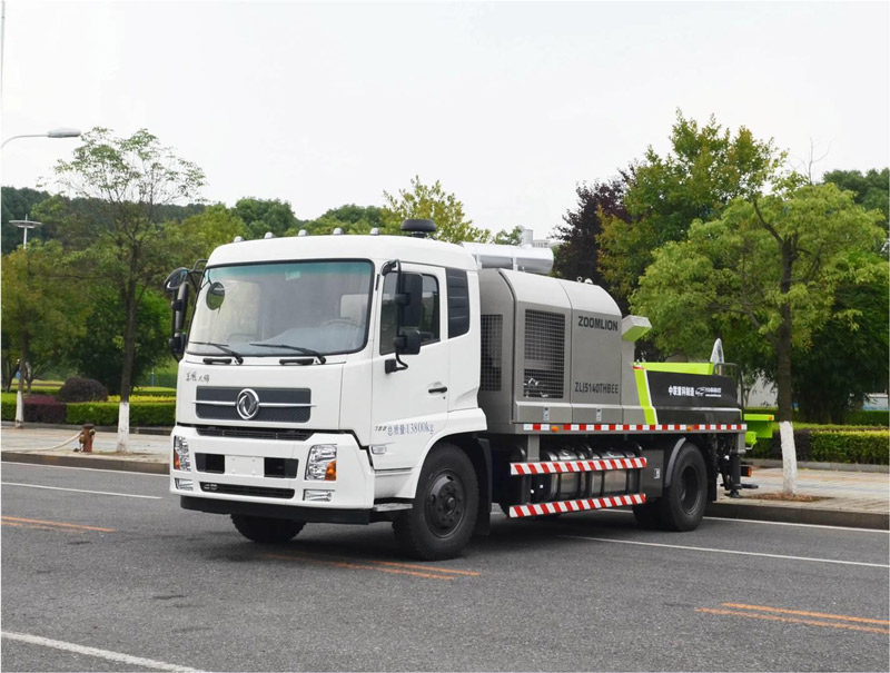 中聯重科22MPa東風底盤車載泵高清圖 - 外觀