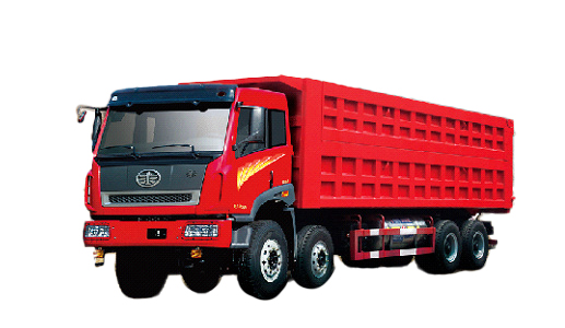 青島解放新大威 LNG 8×4自卸車（重載型）高清圖 - 外觀