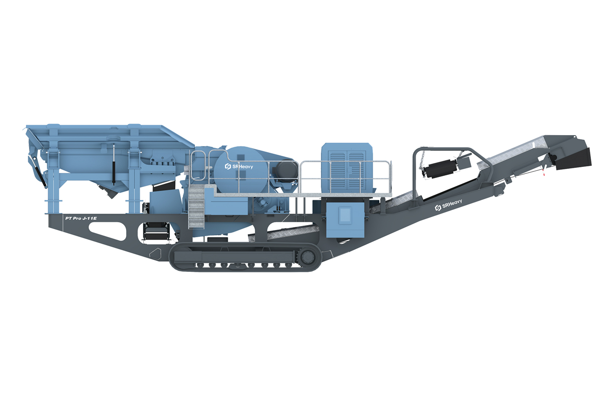 韶瑞重工 PT Pro J-11E 履帶式移動顎式破碎站高清圖 - 外觀